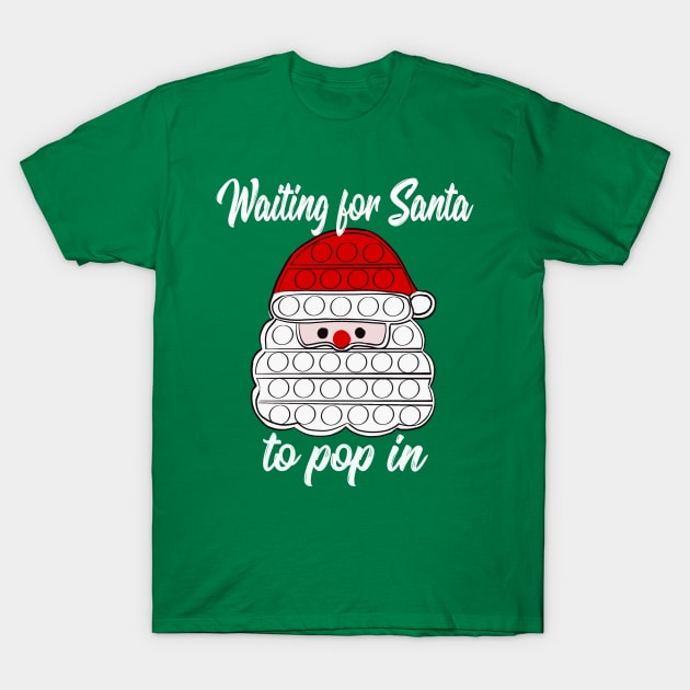 Christmas fidget pop it shirt, Christmas shirt, Santa fidget shirt, Christmas 2021 T-Shirt by FreckledBliss